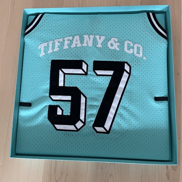 Tiffany & Co x Mitchell & Ness Basketball Jersey Size M Medium BRAND NEW